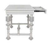 NOIR Portuguese Desk Small Solid White