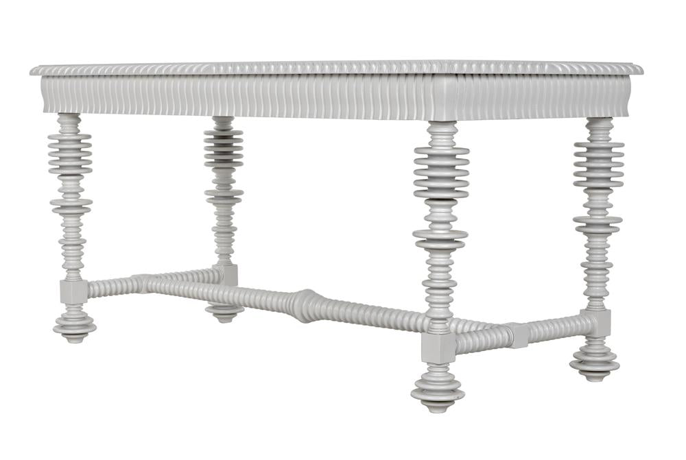NOIR Portuguese Desk Small Solid White