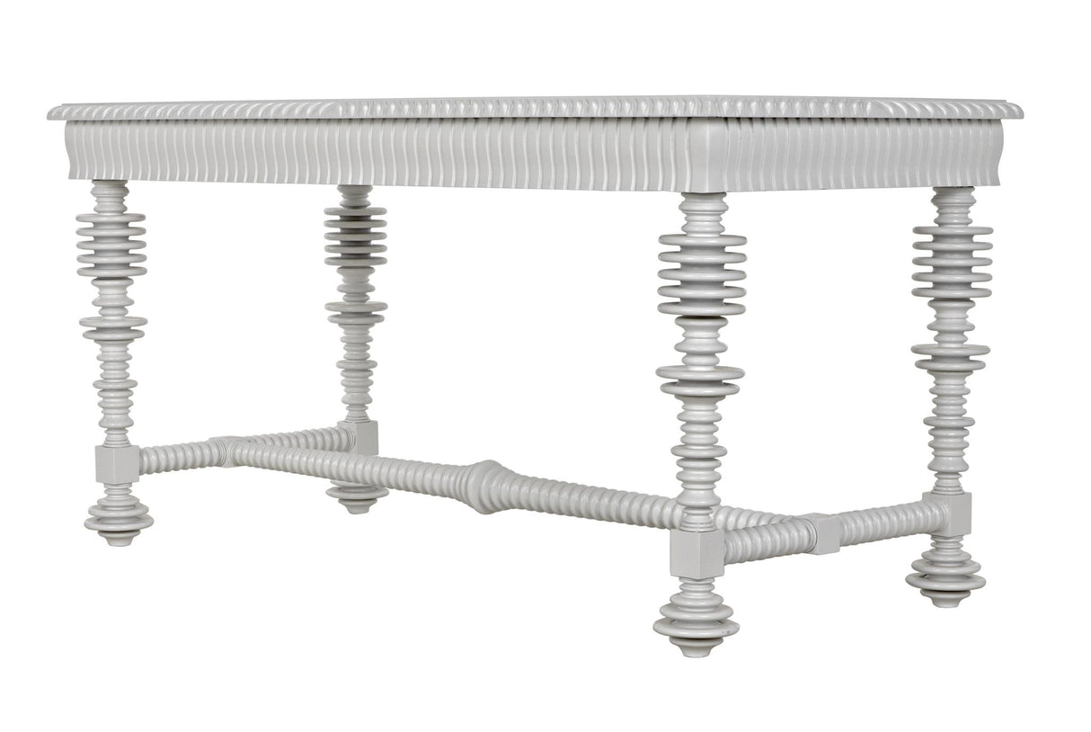 NOIR Portuguese Desk Small Solid White