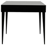 NOIR Stiletto Desk Black Steel