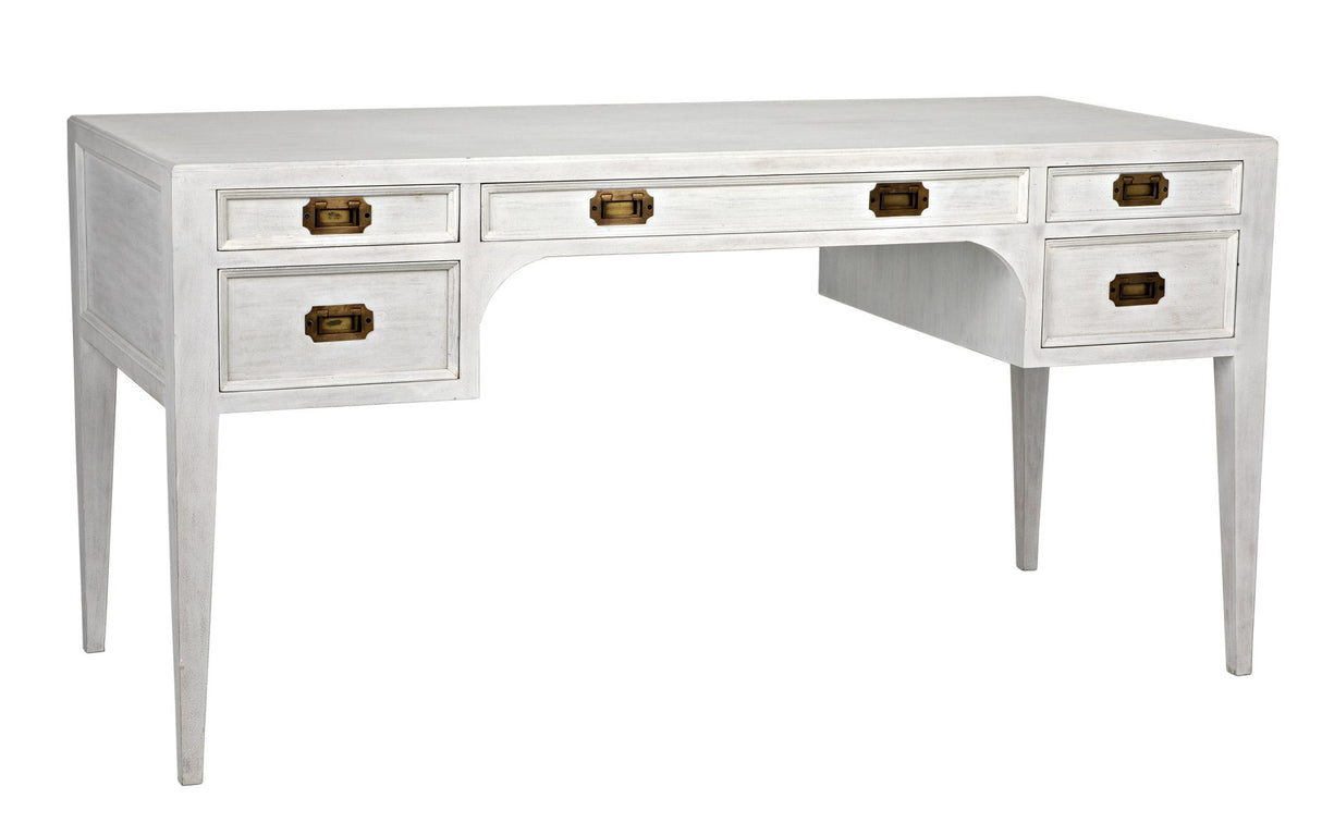 NOIR Africa Desk White Wash