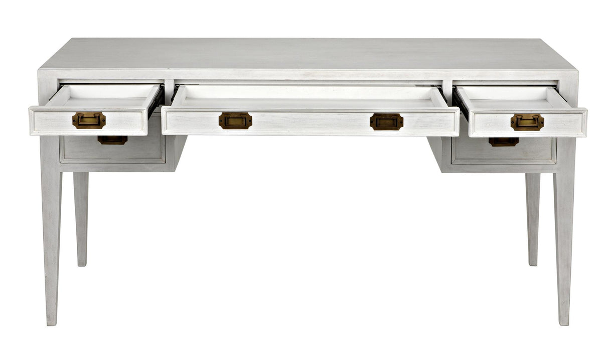 NOIR Africa Desk White Wash