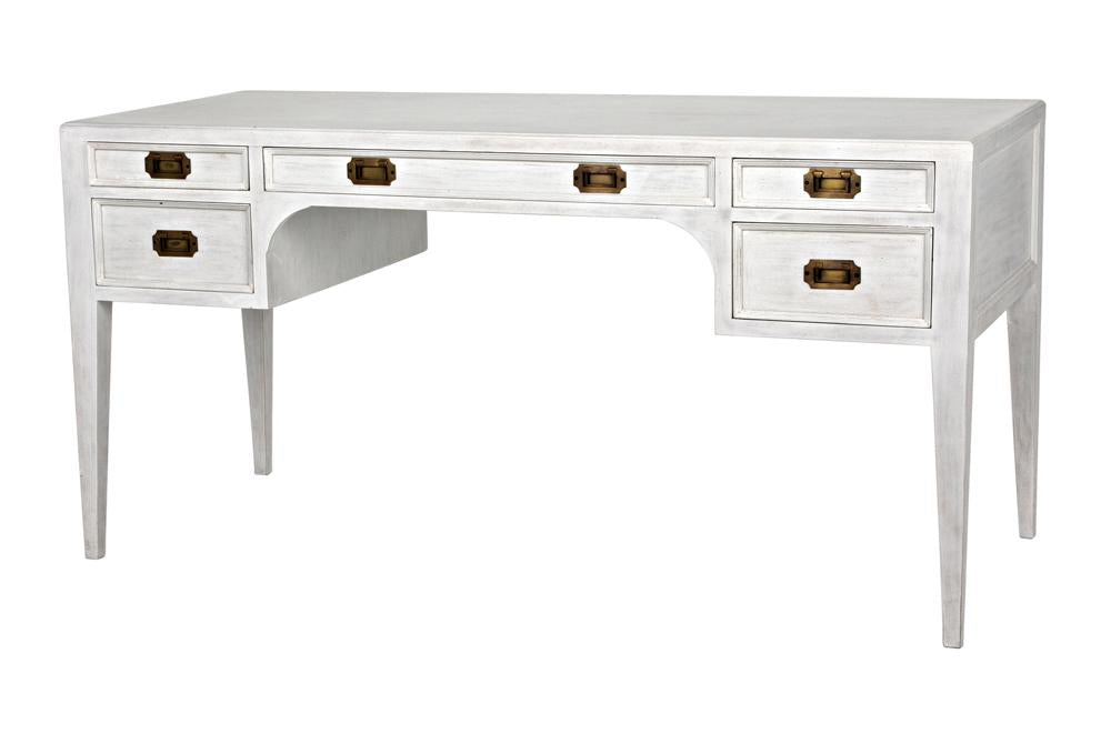 NOIR Africa Desk White Wash