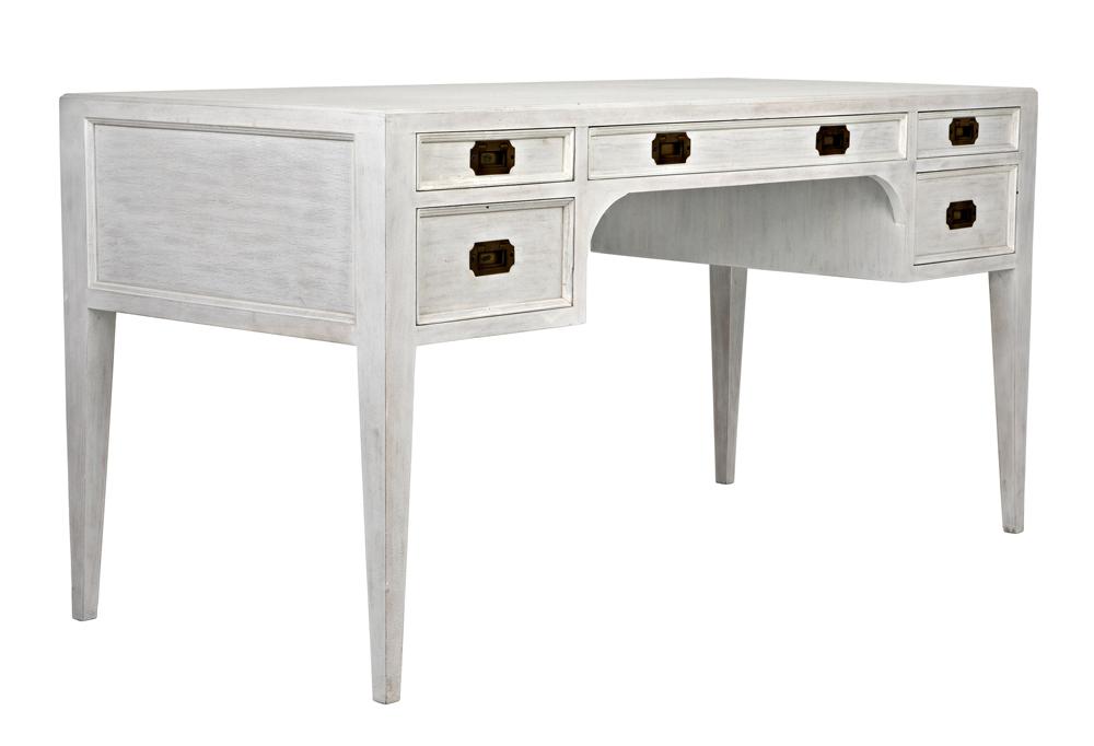 NOIR Africa Desk White Wash