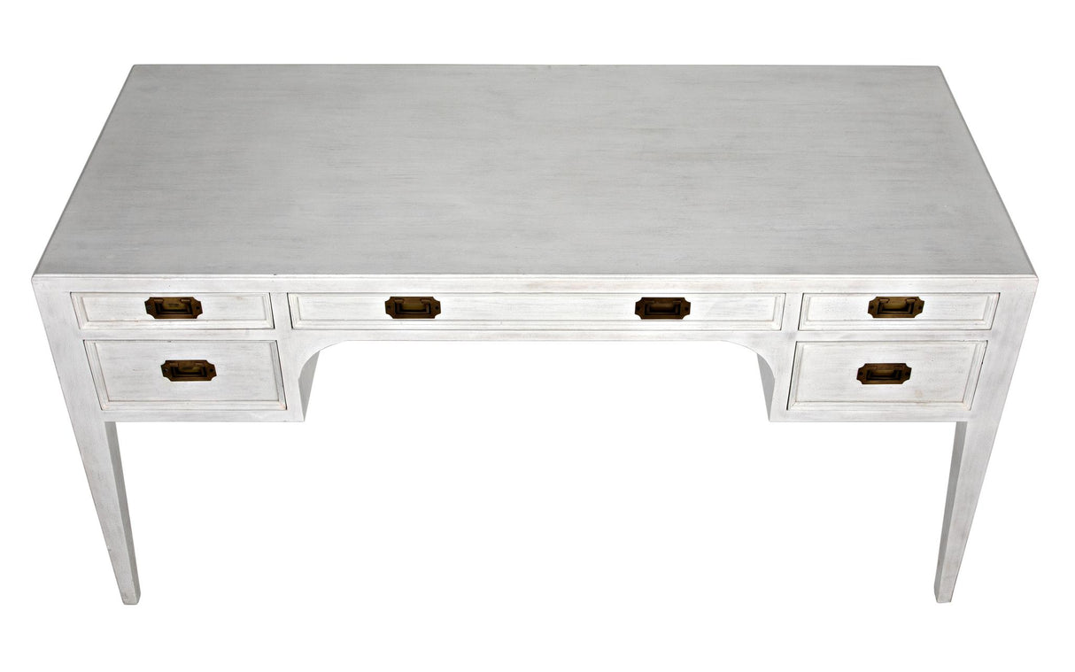 NOIR Africa Desk White Wash
