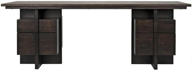 NOIR Bridge Desk Ebony Walnut