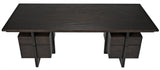 NOIR Bridge Desk Ebony Walnut