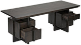 NOIR Bridge Desk Ebony Walnut