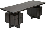 NOIR Bridge Desk Ebony Walnut