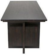 NOIR Bridge Desk Ebony Walnut