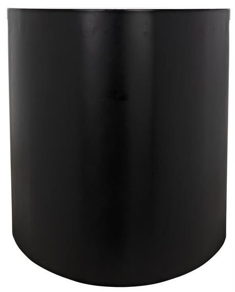 NOIR Marigold Desk Ebony Walnut with Black Iron