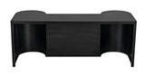 NOIR Concierge Desk Black Steel