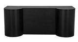 NOIR Concierge Desk Black Steel