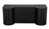 NOIR Concierge Desk Black Steel