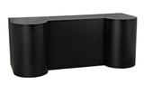 NOIR Concierge Desk Black Steel