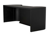 NOIR Concierge Desk Black Steel