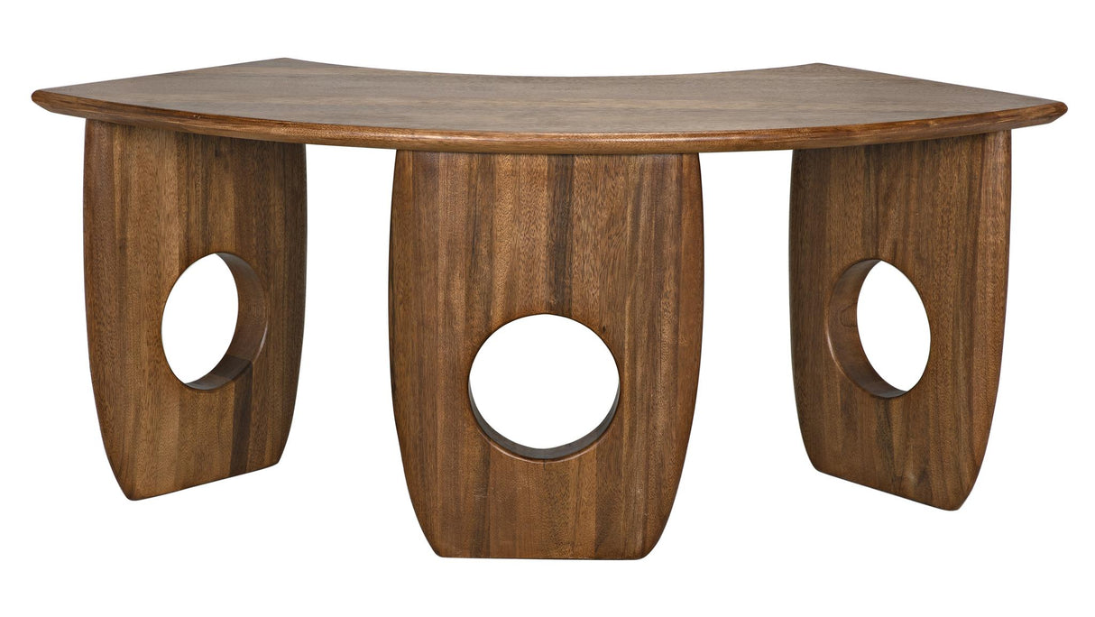 NOIR Lobster Desk Dark Walnut