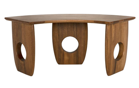 NOIR Lobster Desk Dark Walnut