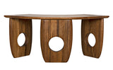 NOIR Lobster Desk Dark Walnut