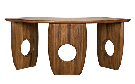 NOIR Lobster Desk Dark Walnut