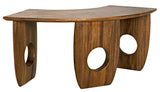 NOIR Lobster Desk Dark Walnut
