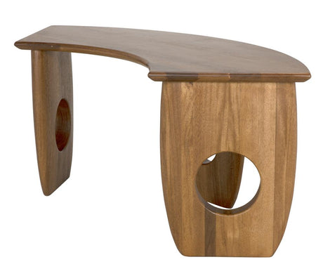 NOIR Lobster Desk Dark Walnut