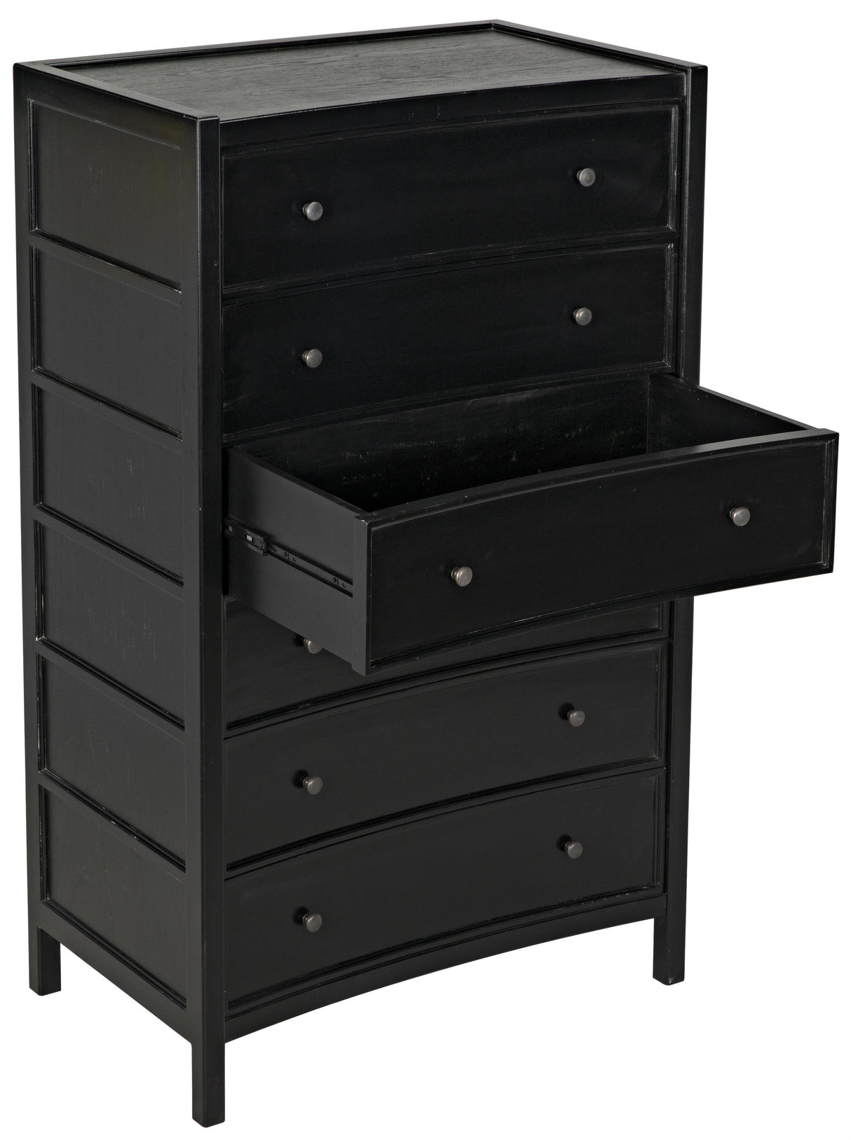 tall black dresser Four Hands - Belmont 8 Drawer in safety stops Belmont 8 Drawer Tall Dresser