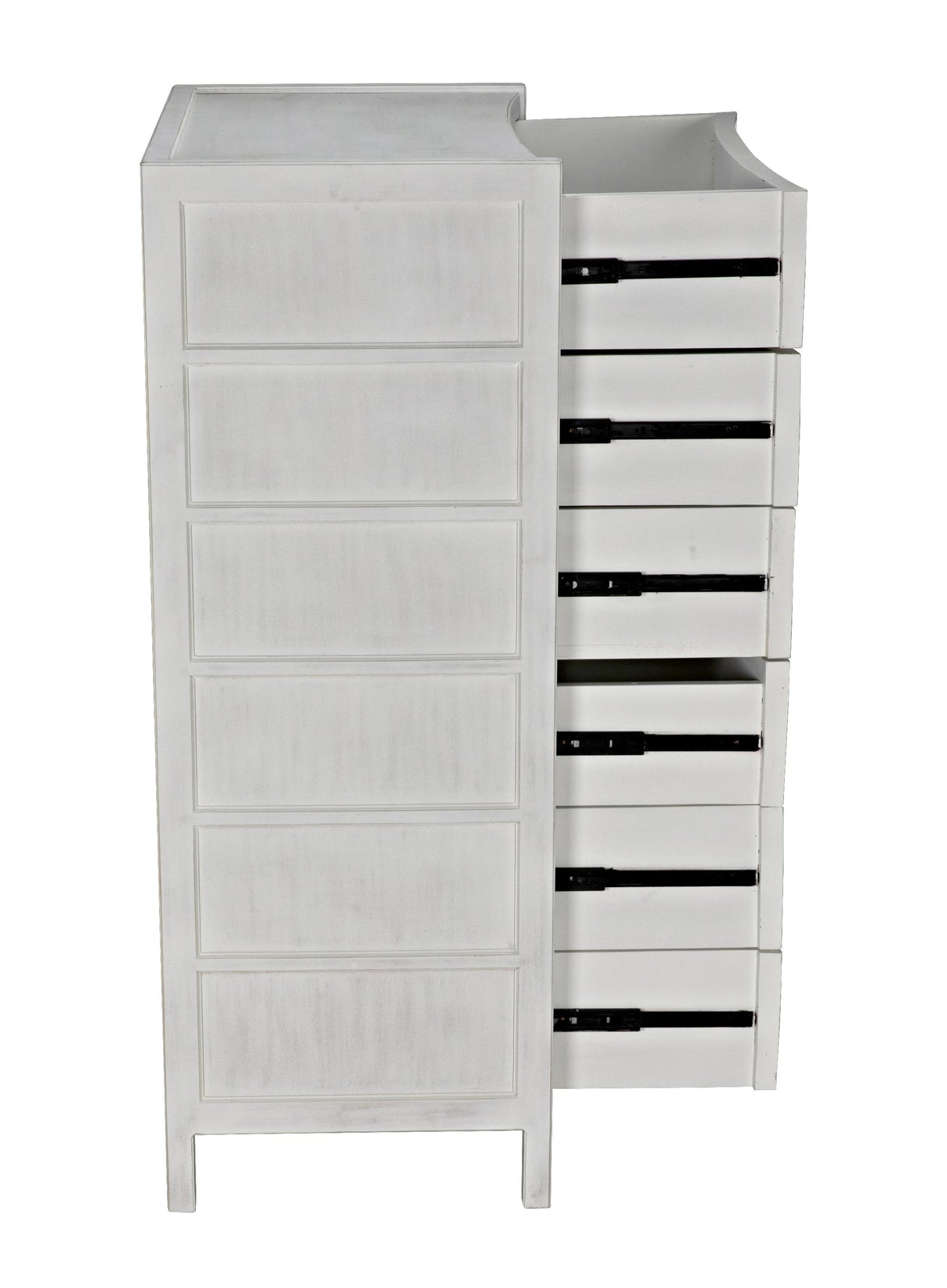 NOIR Hampton Tall Boy White Wash