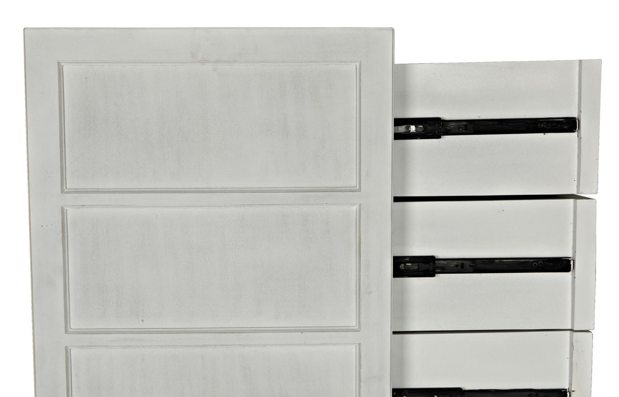 NOIR Hampton Tall Boy White Wash