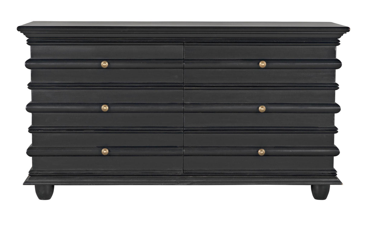 NOIR Ascona Chest Hand Rubbed Black