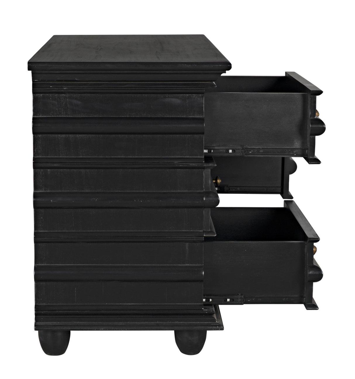 NOIR Ascona Chest Hand Rubbed Black