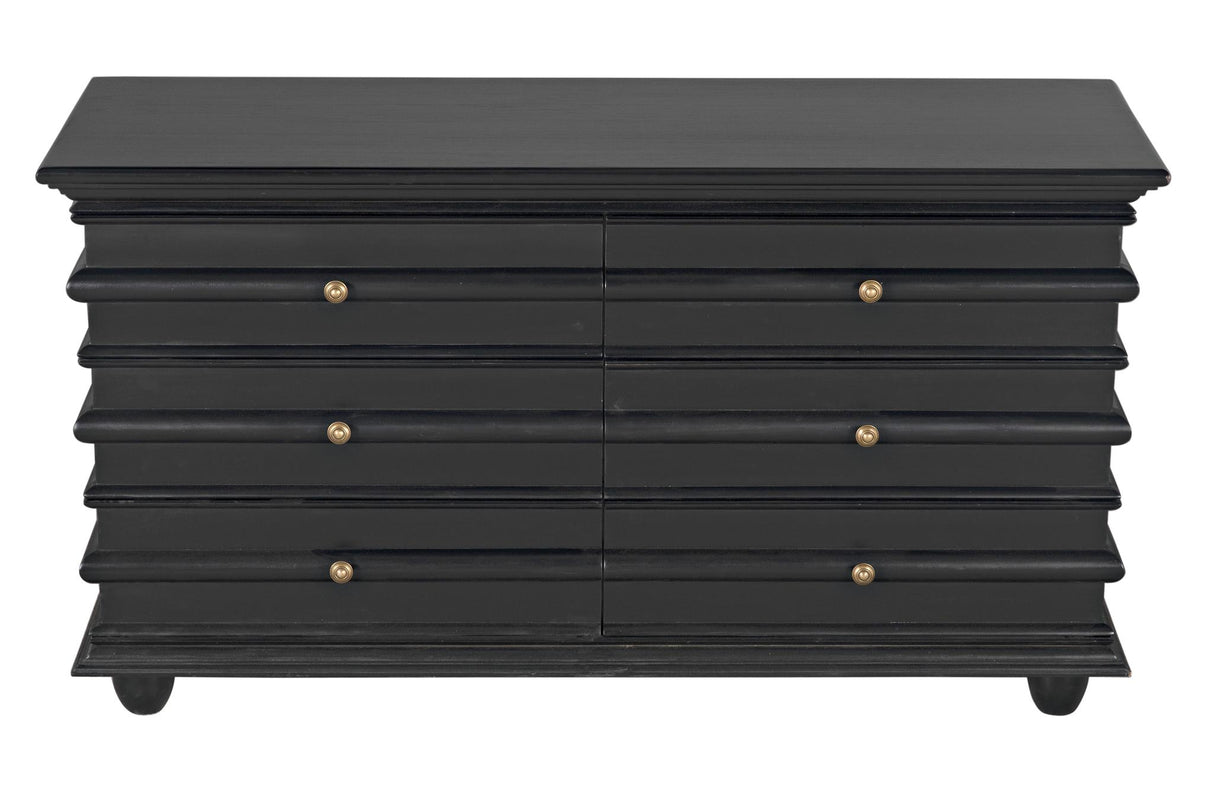NOIR Ascona Chest Hand Rubbed Black