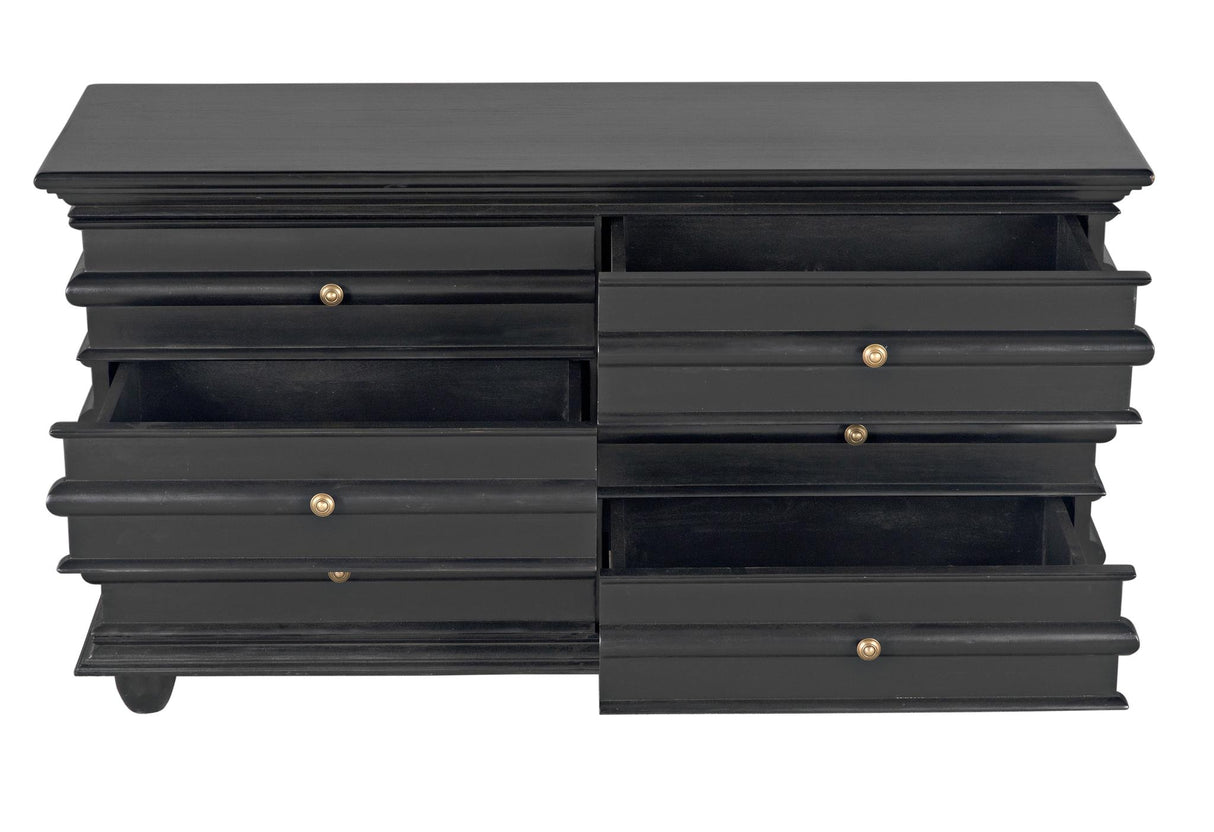 NOIR Ascona Chest Hand Rubbed Black