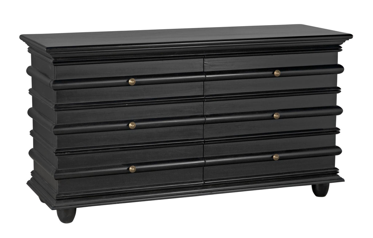 NOIR Ascona Chest Hand Rubbed Black