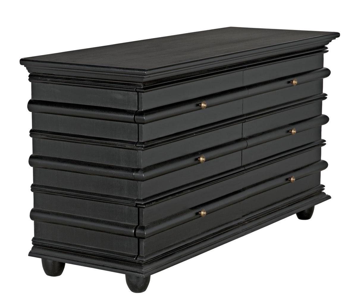 NOIR Ascona Chest Hand Rubbed Black