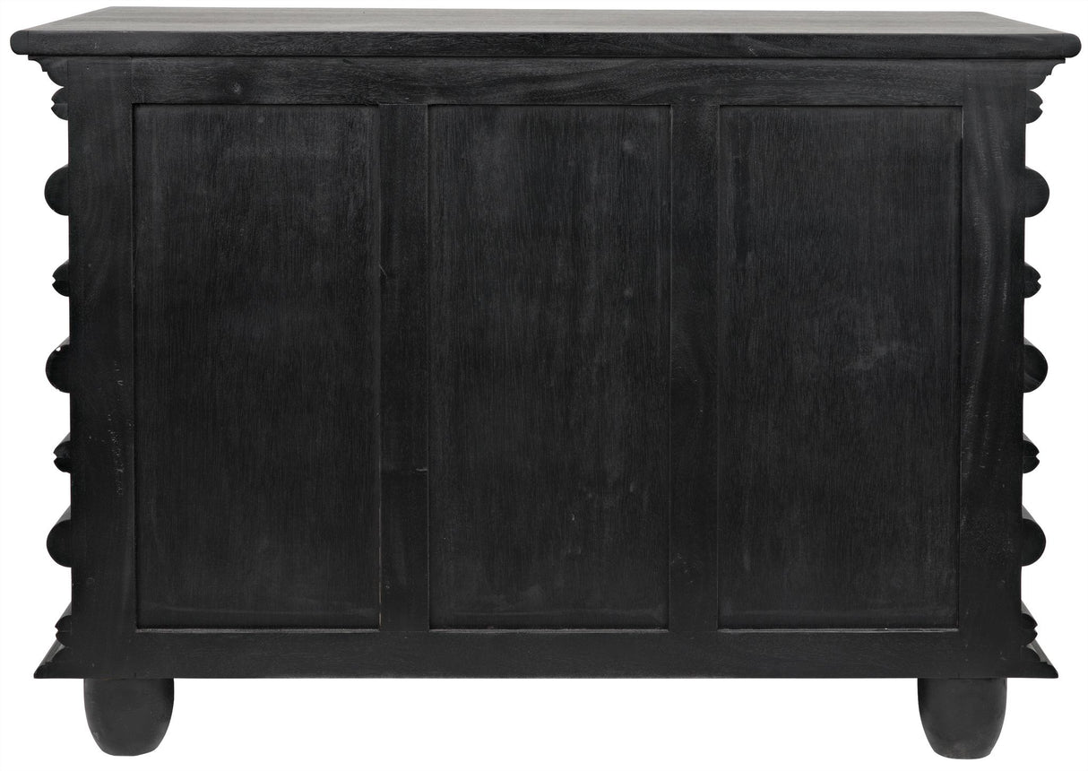 NOIR Ascona Small Chest Hand Rubbed Black
