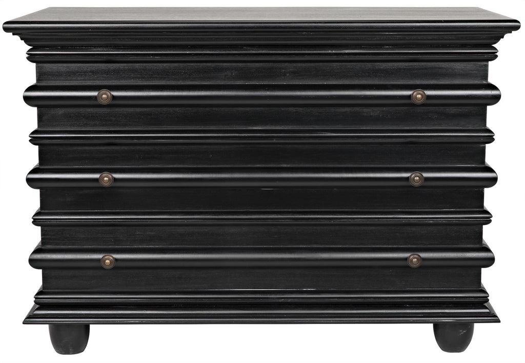 NOIR Ascona Small Chest Hand Rubbed Black