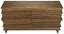 NOIR Bernard 6 Drawer Dark Walnut