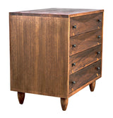 NOIR Diamond Chest Dark Walnut