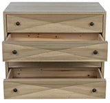 NOIR Diamond Chest Washed Walnut