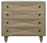 NOIR Diamond Chest Washed Walnut