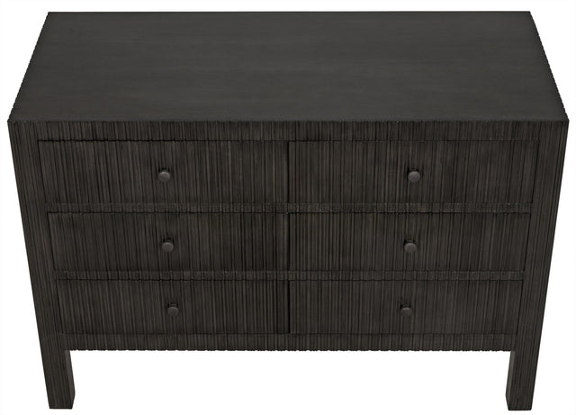 NOIR Conrad 6 Drawer Dresser Pale