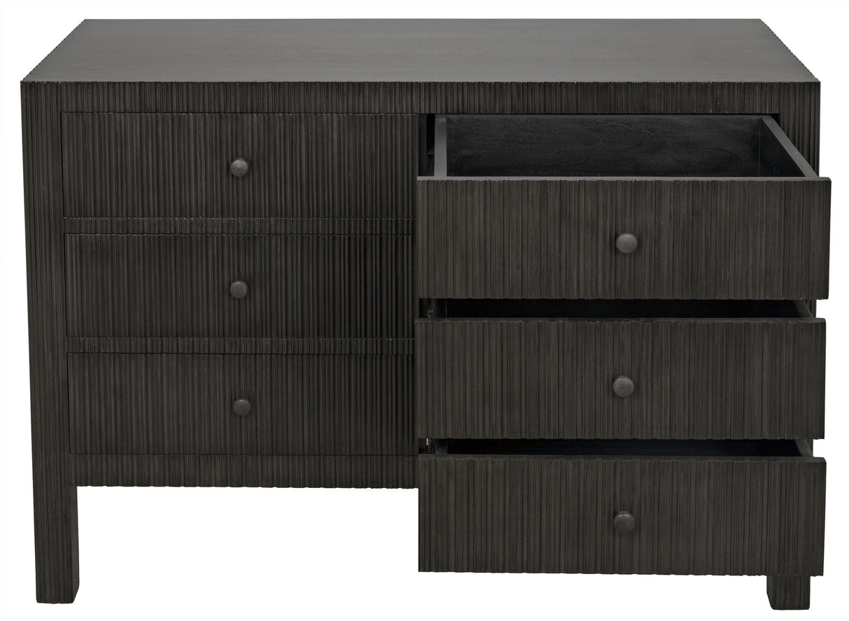 NOIR Conrad 6 Drawer Dresser Pale
