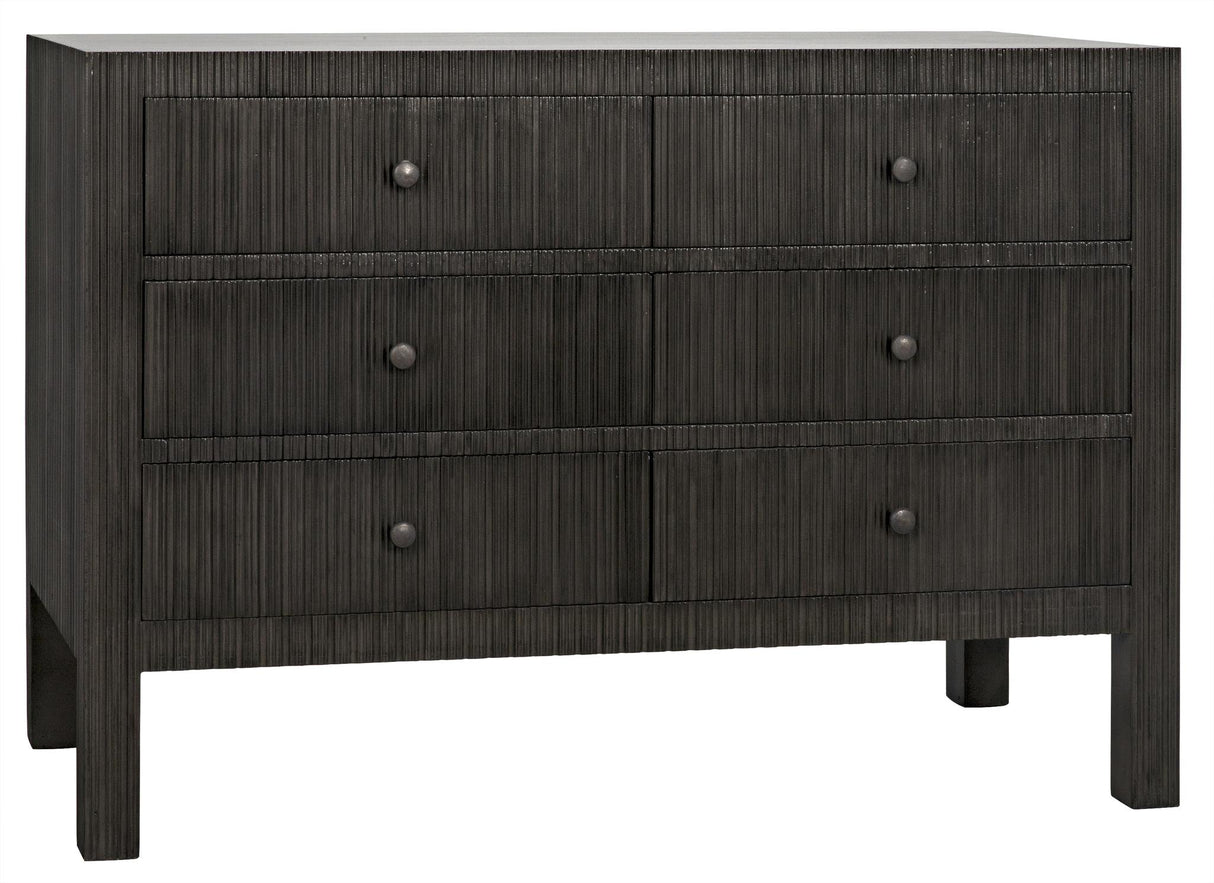 NOIR Conrad 6 Drawer Dresser Pale