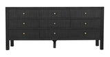 NOIR Conrad 9 Drawer Dresser Pale