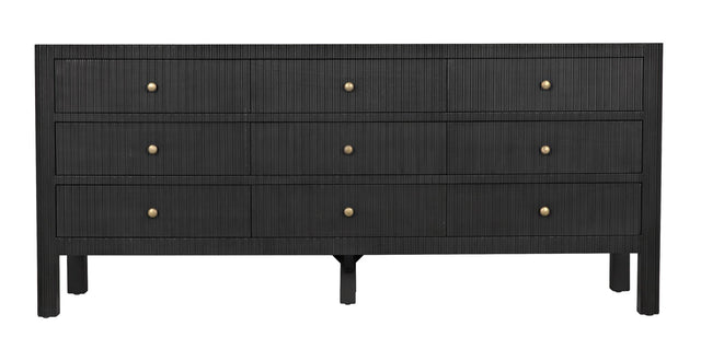 NOIR Conrad 9 Drawer Dresser Pale
