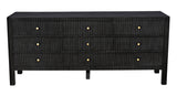 NOIR Conrad 9 Drawer Dresser Pale