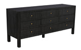 NOIR Conrad 9 Drawer Dresser Pale