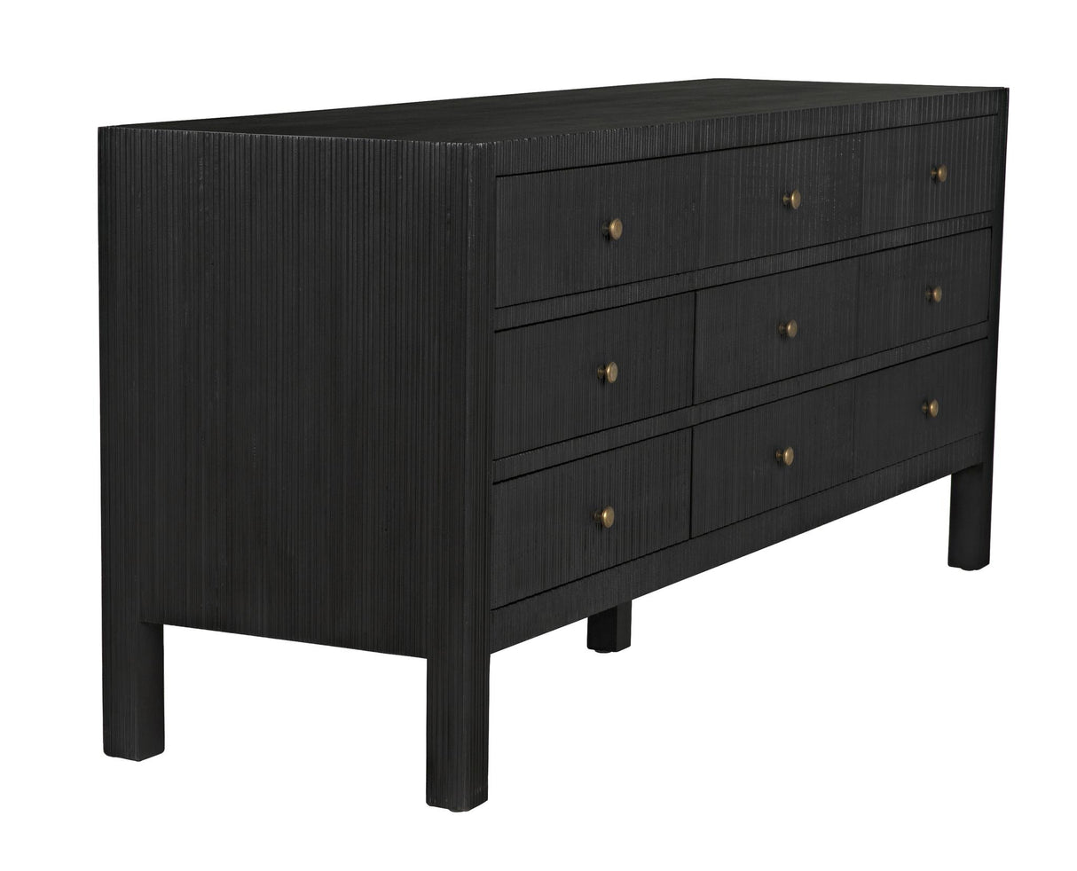 NOIR Conrad 9 Drawer Dresser Pale