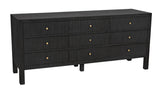NOIR Conrad 9 Drawer Dresser Pale
